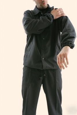 Windbreaker, id rescue jacket, unisex, navy, med, nwt