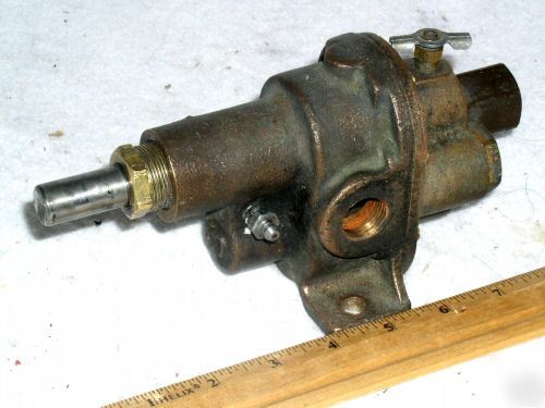 Vintage brass oberdorfer 60 rotary hit miss gear pump