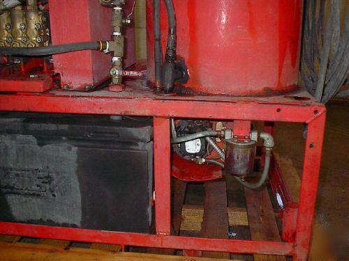 Hotsy 1260 used portable gas driven hot pressure washer