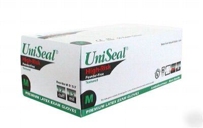 2 case latex mechanic gloves powder-free 15MIL,12