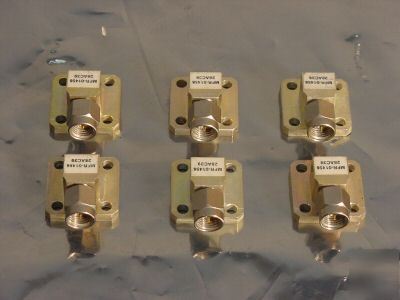 6 -waveguide WR28 to 2.92MM(m) adapter freq 26.5-40 ghz