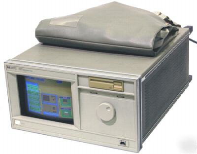 Hp 16500A logic analysis system mainframe w/5 cards