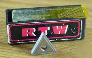 Lot--29 carbide tool inserts--rtw--doall--trw--misc.