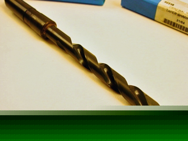 New champion 702 #2 morse taper drill - 31/64