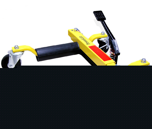 New hydraulic auto vehicle positioning jack hoist lift