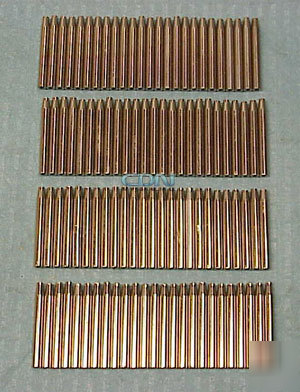 New 100 desolder desoldering rework iron tips .0475