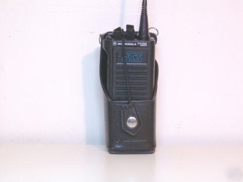 New motorola radio holder case pouch leather ** **