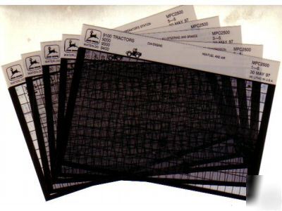 John deere 5020 tractor parts manual microfiche
