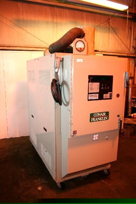 Conair franklin cd-800 dryer & hopper #6216, 6263 wh