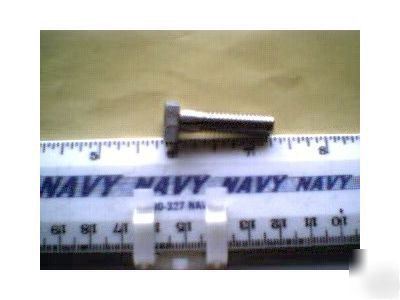 Stainless steel hex heads 5/16 x 1-1/4