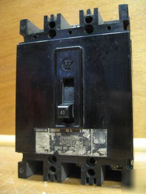 Westinghouse breaker FB3040 40A a 40AMP 40 amp