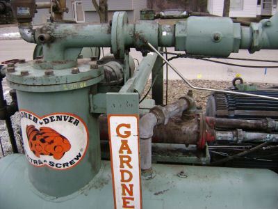 Good gardner-denver electra-screw air compressor it-109