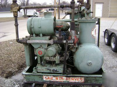 Good gardner-denver electra-screw air compressor it-109