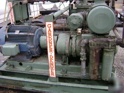 Good gardner-denver electra-screw air compressor it-109