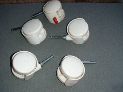 5 casters wheels replace attachment part high chair