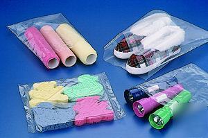 1000 - 7X7 2 mil clear plastic poly bags