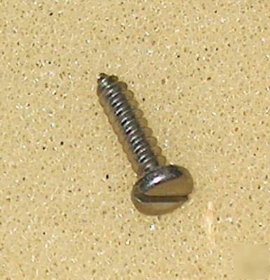 50 pc. self tapping screws slotted pan #4 x 1/2
