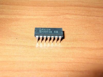 74S00N 74S00 signetics ic lot of 25