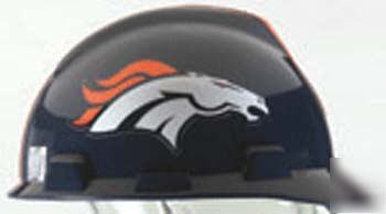 Msa - denver broncos v-gard hard hat # 818393