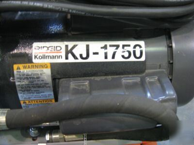 Rigid kj-1750 water jetter drain blaster kj 1750