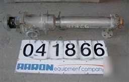 Used: luwa thin film evaporator model l-082/500/14. 316