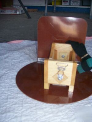 Welders round pancake welding hood