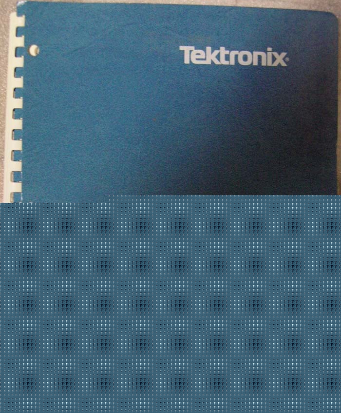 Tektronix dc 509 univesal counter with options manual
