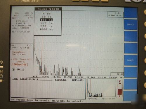 Corning siecor plus multitester ii 340 otdr smmm vfl pm