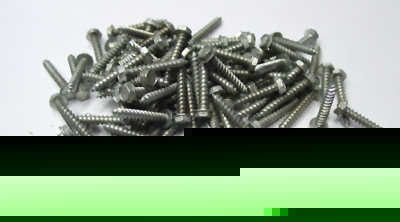 8 x 3/8 unslt hex washer a/ab sheet metal screws 2880
