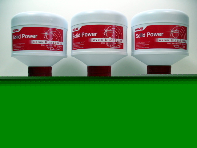 6 ecolab solid power 10371 detergent