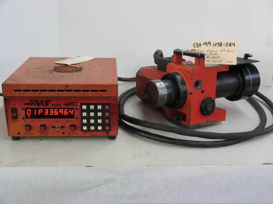 Haas indexer 4-axix rotary table 