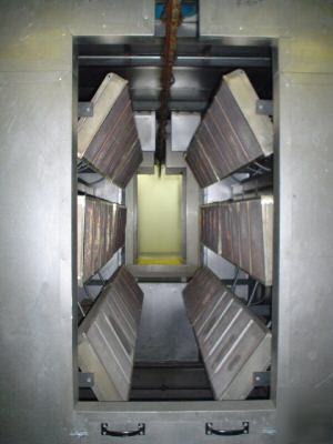 Powder coat- complete system installed - space saving