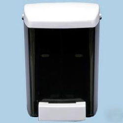  clearvu encore plastic soap dispenser - 30OZ - white