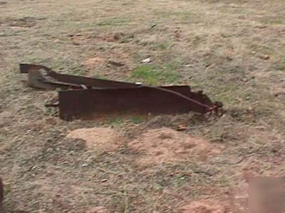 Blade attachment for tractor level grading usable farm